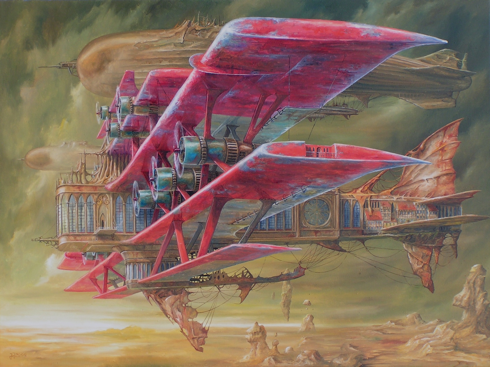 Czerwony samolot II(edycja 1/50) — Jarosław Jaśnikowski